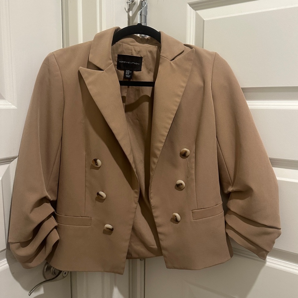 Tan blazer